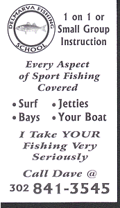 WHB Tenants Association Members Get 10% Off at the Delmarva Fishing School